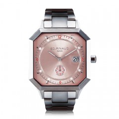 Steel (Pink Dial)